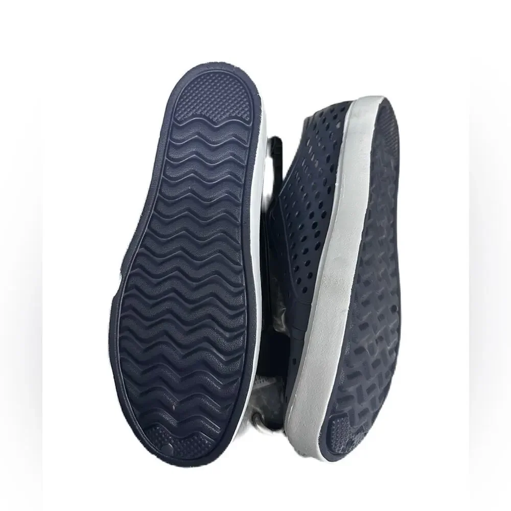 London Fog Mens Bately Perforated Slip On Athletic Sneakers Casual Shoes Size 11 - Picture 5 of 6